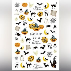 $1 HALLOWEEN NAIL STICKER SHEET. NEW. $1 WiTH ANY $10 ORDER OR MORE